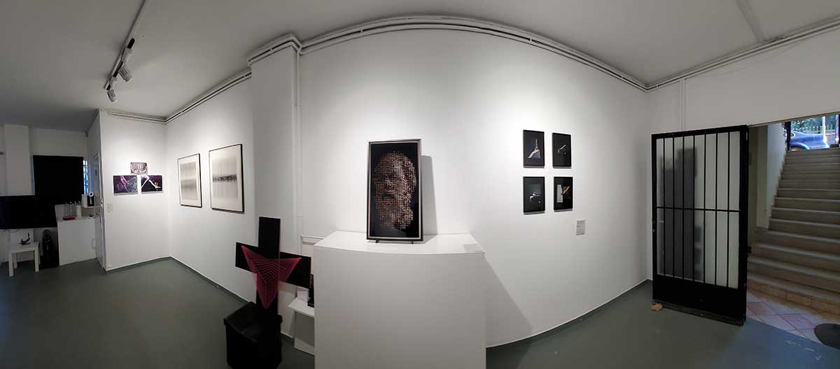 Imagenes de la exposición "Athens Open Art", Art.Number23, Atenas (2022)